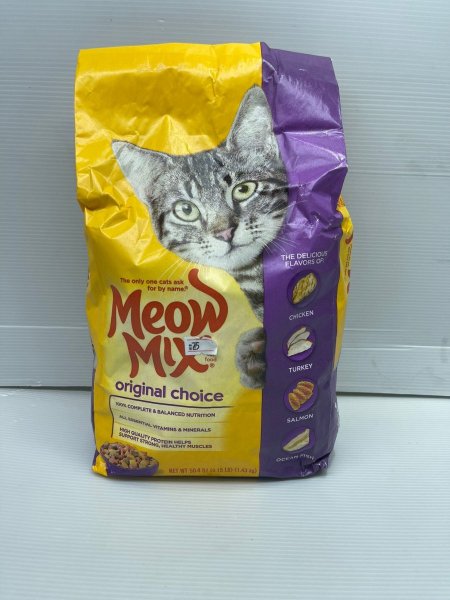 طعام meow mix