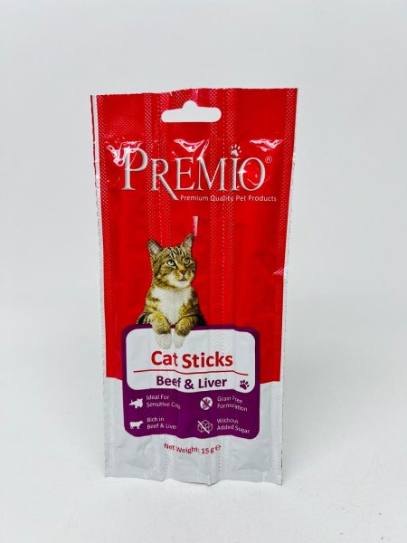 cat sticks premio - Beef & liver