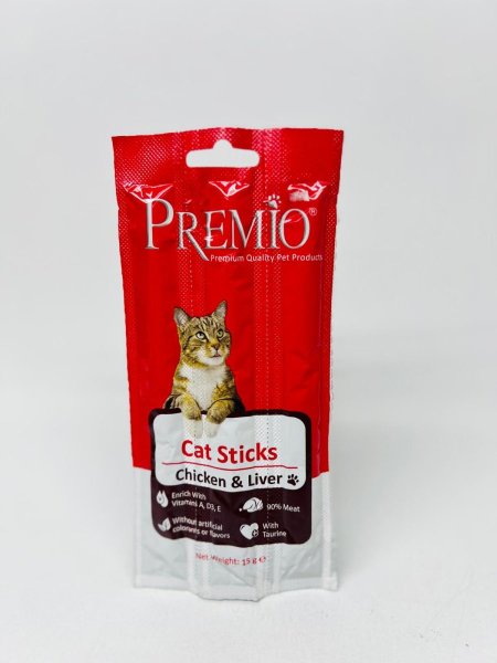 cat sticks premio - Chicken & liver