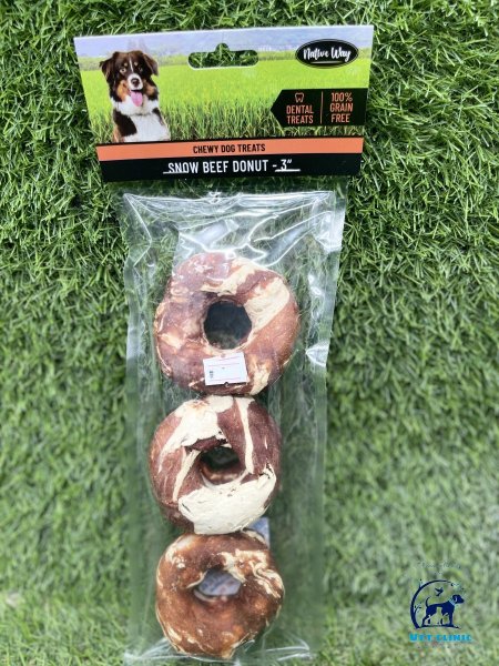 سكريات للكلاب على شكل donuts